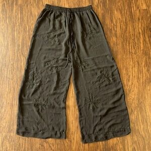 Surface Sheer Flower Pants